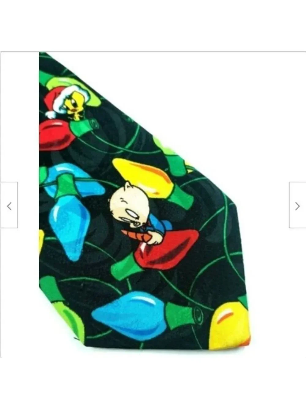 Looney Tunes Bugs Bunny Christmas Tie